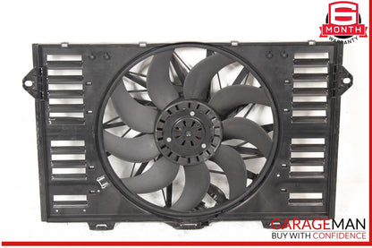 10-16 Porsche Panamera 970 Radiator Engine Electric Cooling Fan Shroud Assy OEM
