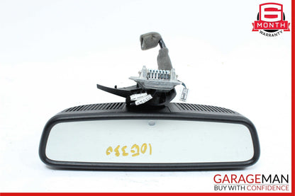 10-16 Mercedes W212 E350 E400 E550 Interior Top Upper Rear View Mirror Black OEM