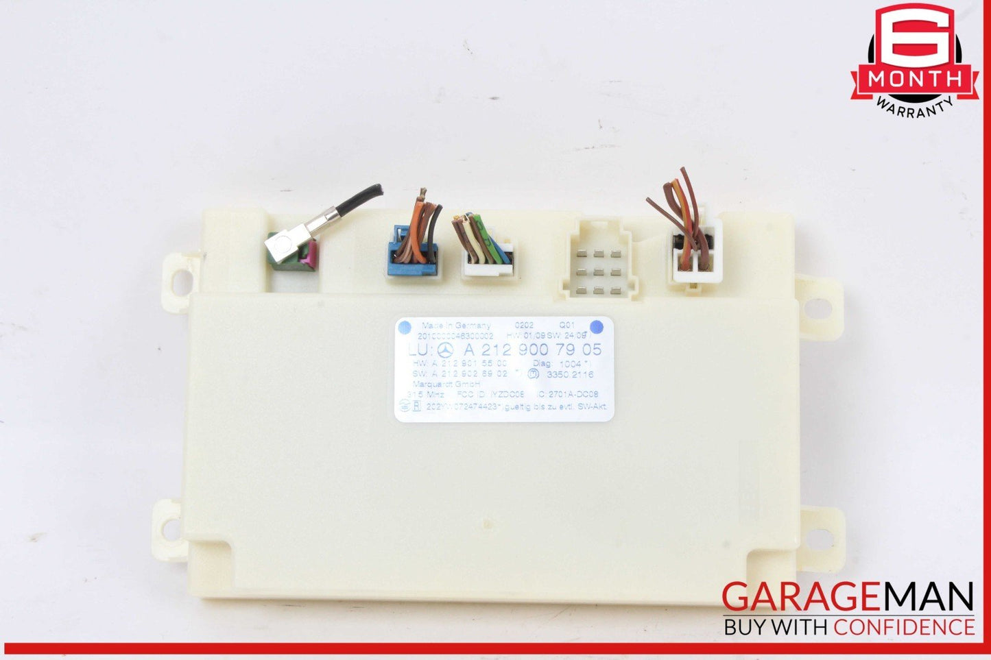 08-14 Mercedes W212 E350 C250 Keyless Go Entry Control Module Unit OEM