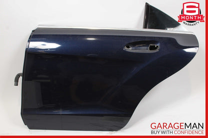 12-18 Mercedes W218 CLS400 CLS550 Rear Left Driver Side Exterior Door Shell OEM