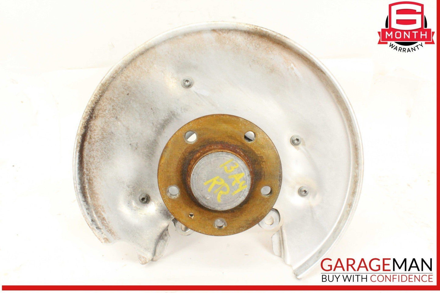 09-18 Audi A4 A6 S4 Rear Right Passenger Side Spindle Knuckle Wheel Hub OEM