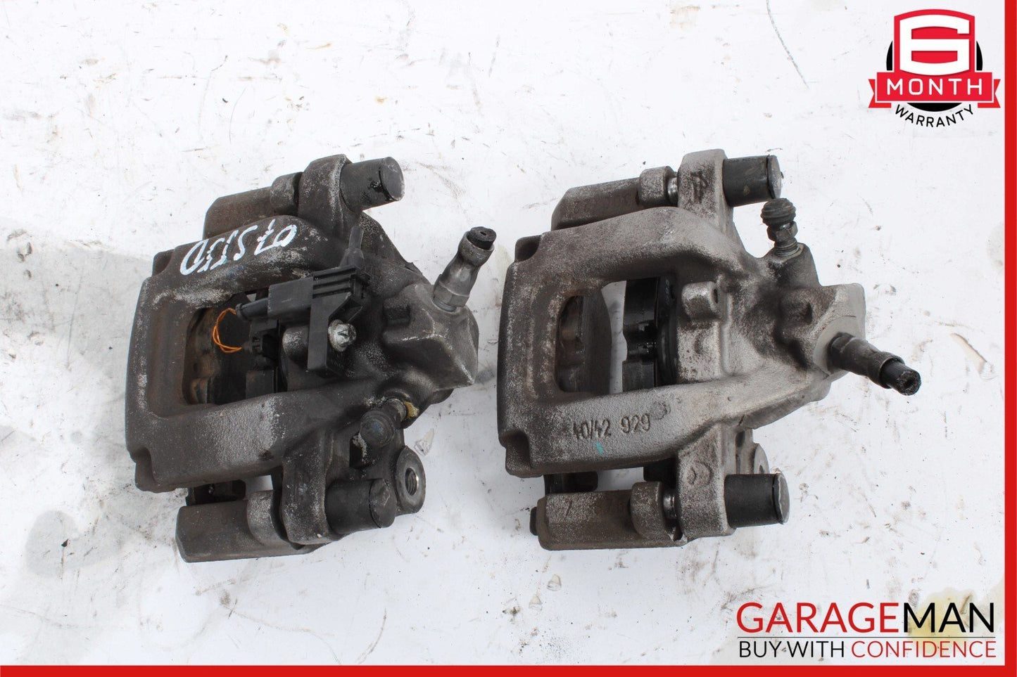 03-09 Mercedes R230 SL500 CL550 Rear Right & Left Brake Caliper Calipers Set OEM