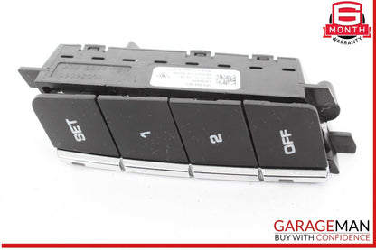 11-16 Porsche Cayenne 958 Front Right Passenger Side Seat Memory Control Switch