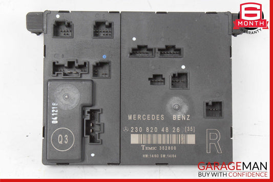 03-12 Mercedes R230 SL500 SL55 SL600 Front Right Side Door Control Module OEM