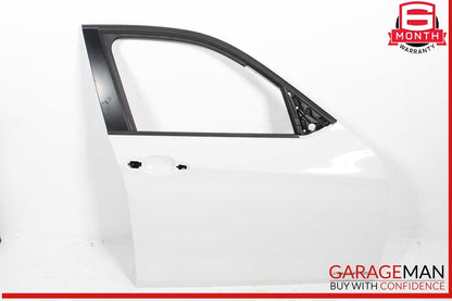 12-15 BMW X1 Front Right Passenger Side Door Shell White OEM