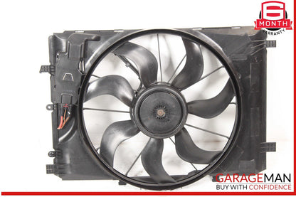 08-20 Mercedes W117 CLA250 Engine Radiator Cooling Fan Motor Assembly OEM