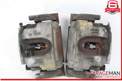 12-19 Mercedes X166 GL450 GLS550 Front Left & Right Brake Caliper Calipers Set