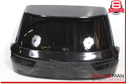 17-19 Audi Q7 Trunk Lid Liftgate Tailgate Hatch Shell Black OEM
