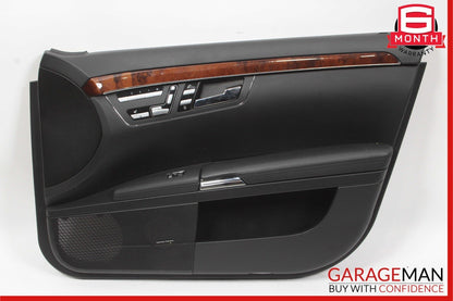 07-09 Mercedes W221 S550 Front Right Side Interior Door Trim Panel Anthracite