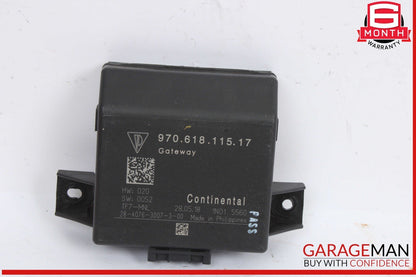 10-16 Porsche Panamera S 970 Central Gateway Control Module Unit 97061811517 OEM