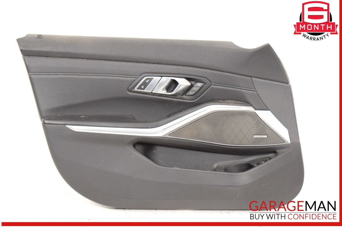 19-24 BMW M340i 330i G20 Front Left Driver Side Door Cover Panel Black OEM
