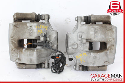 08-15 Mercedes W204 C250 Front Left & Right Side Brake Caliper Calipers Set OEM