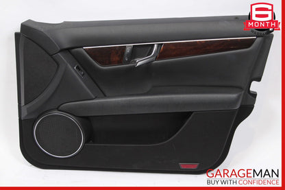 08-14 Mercedes W204 C250 C350 Sedan Front Right Interior Door Panel OEM
