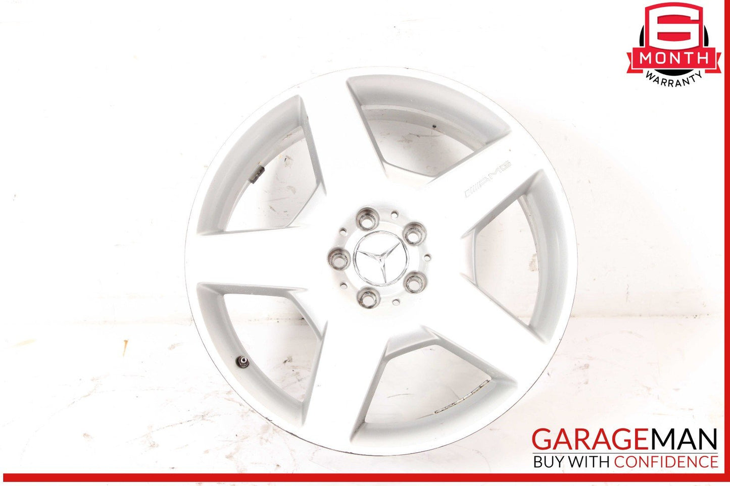 06-11 Mercedes W164 ML350 AMG 8.5 X 19 19" Wheel Rim Silver 1644011802 OEM