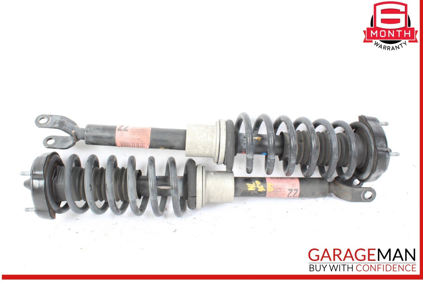 03-09 Mercedes W211 E350 Front Left and Right Side Shock Strut Absorber Set OEM