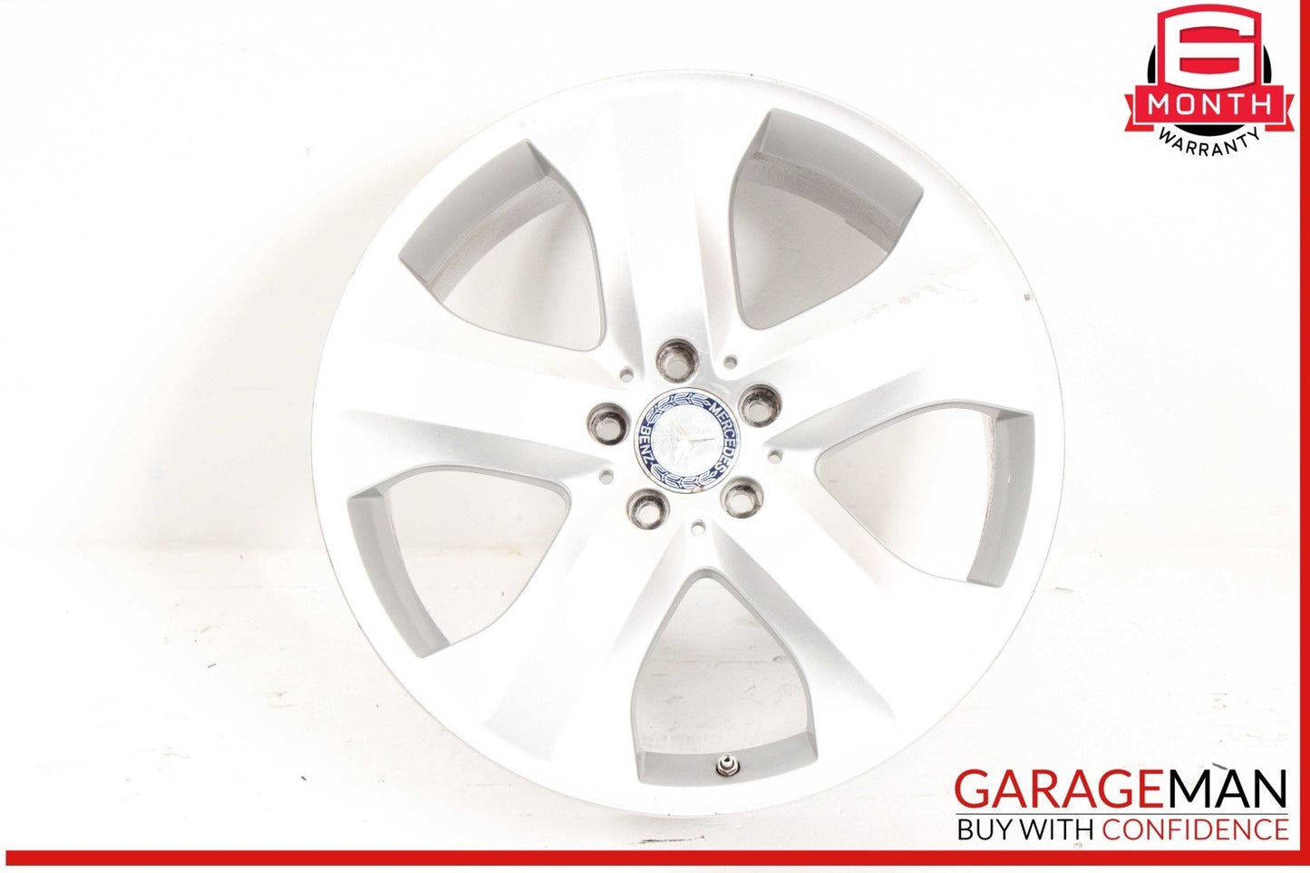 09-12 Mercedes X164 GL320 GL450 GL550 8.5 X 19 19" Wheel Rim Silver OEM