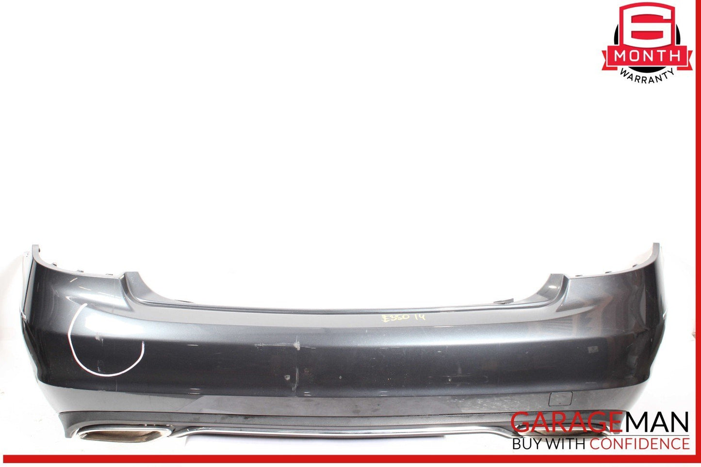 14-17 Mercedes W207 E350 E400 Base Rear Bumper Cover Assembly OEM