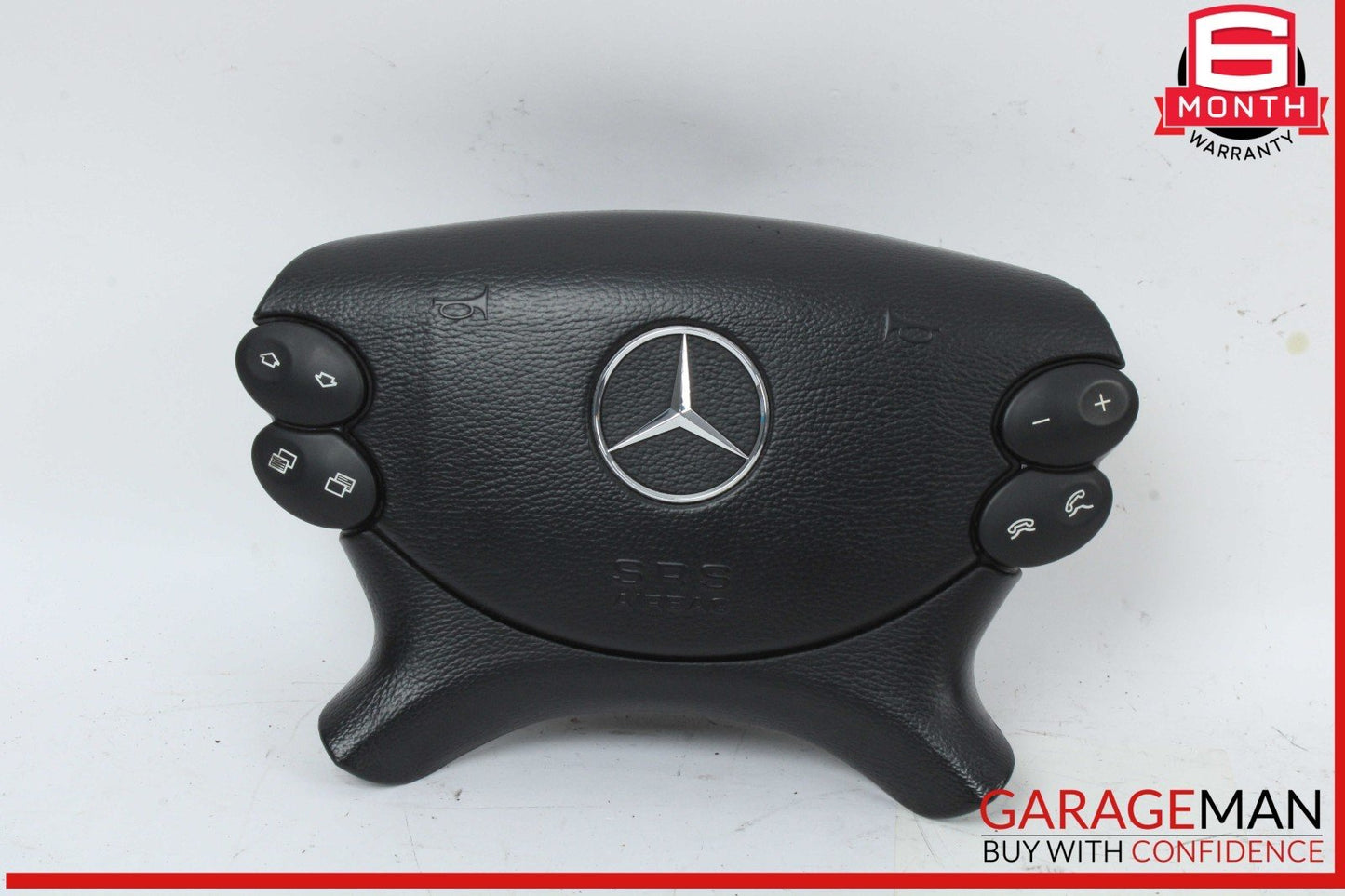 03-12 Mercedes R230 SL500 CLS550 Steering Wheel Airbag Air Bag Black OEM