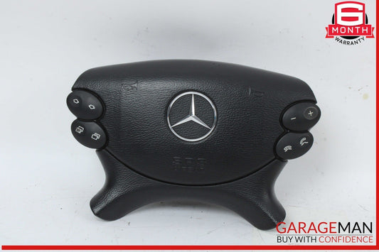 03-12 Mercedes R230 SL500 CLS550 Steering Wheel Airbag Air Bag Black OEM