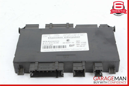03-12 Mercedes E350 GL450 Front Right Seat Control Module Unit OEM
