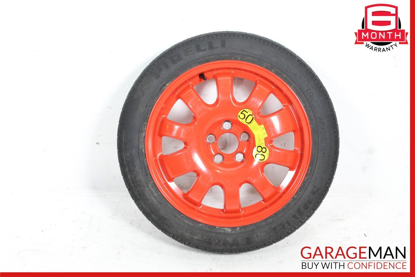 09-23 Jaguar XF Emergency Spare Tire Wheel Rim Saver Donut T135/80 R18 OEM