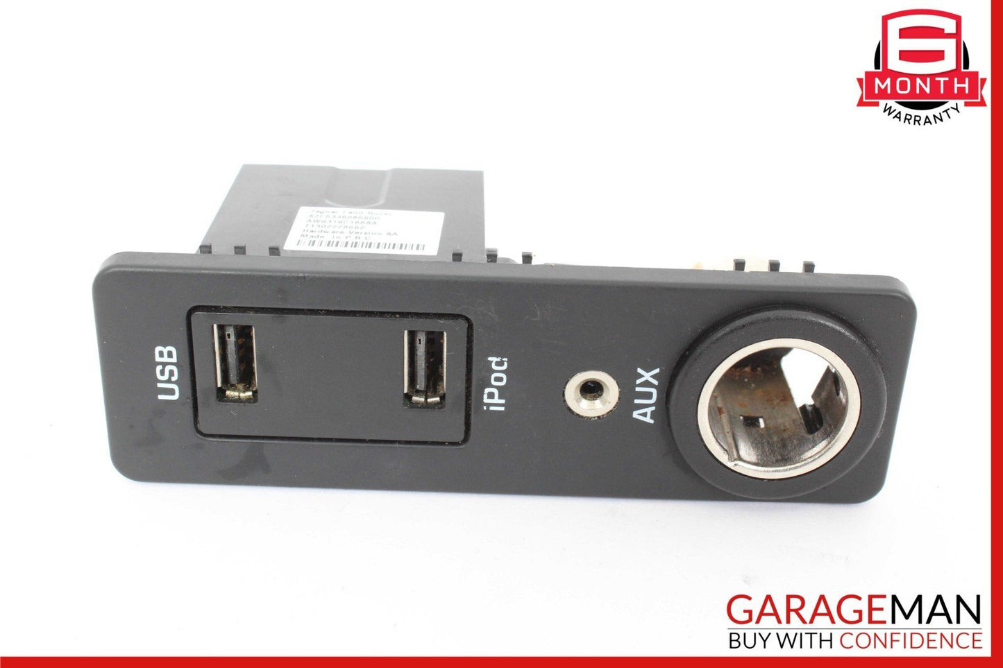 12-15 Range Rover Evoque Center Console iPod USB Jack Port AW9319C166AA OEM