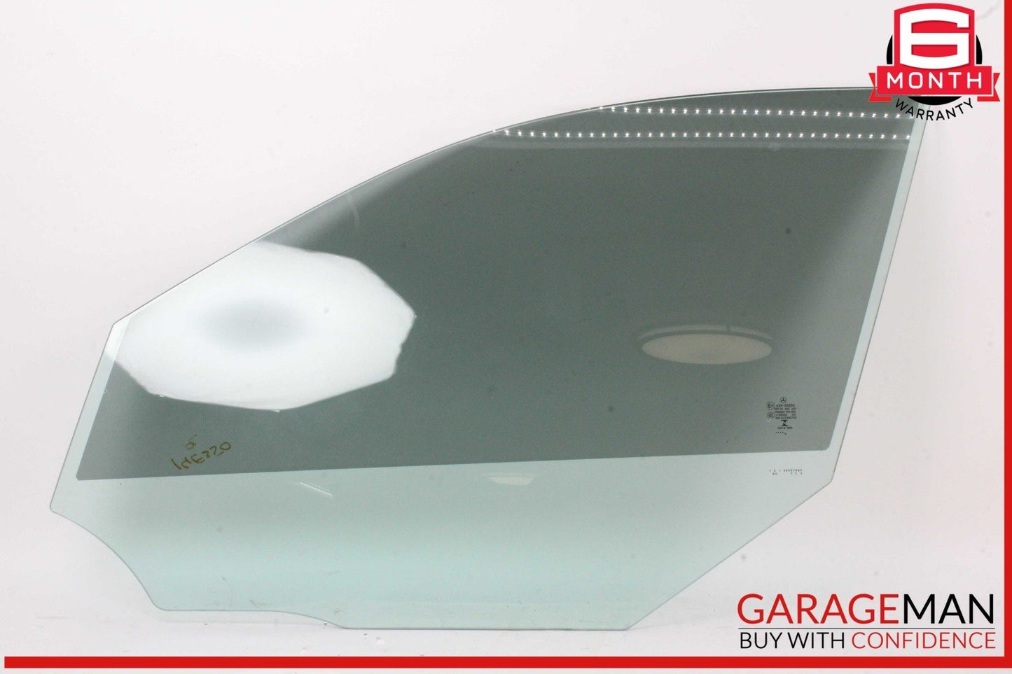 10-16 Mercedes W212 E350 E400 E550 Front Left Driver Side Door Window Glass OEM