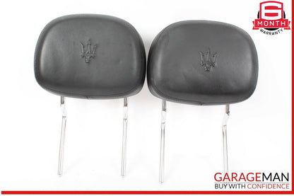 14-17 Maserati Ghibli S Front Left and Right Side Seat Headrest Head Rest OEM