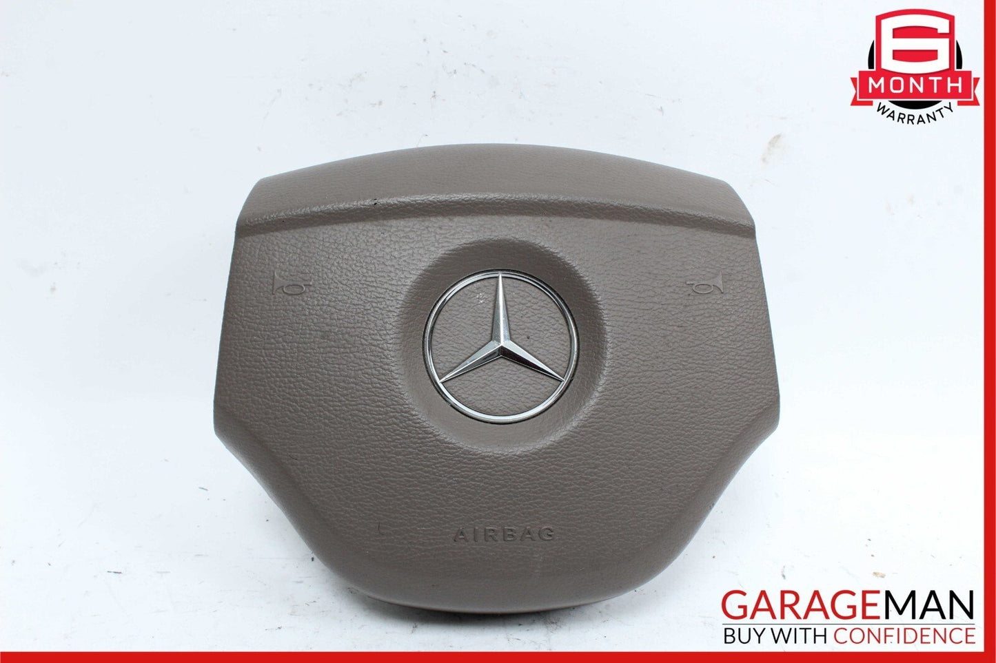 06-08 Mercedes W164 ML350 GL450 R350 Driver Steering Wheel Airbag Brown OEM