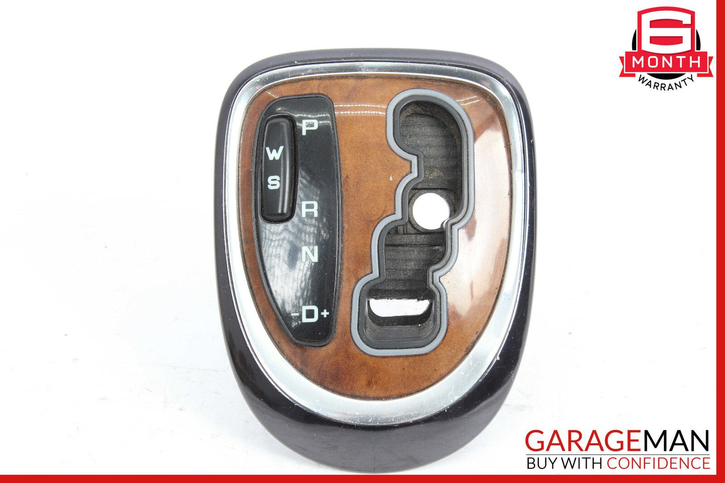 00-06 Mercedes W220 S430 S55 AMG Gear Shift Shifter Indicator Trim Bezel Wood
