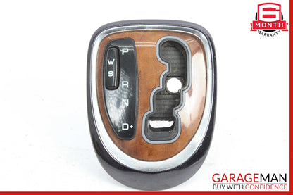 00-06 Mercedes W220 S430 S55 AMG Gear Shift Shifter Indicator Trim Bezel Wood