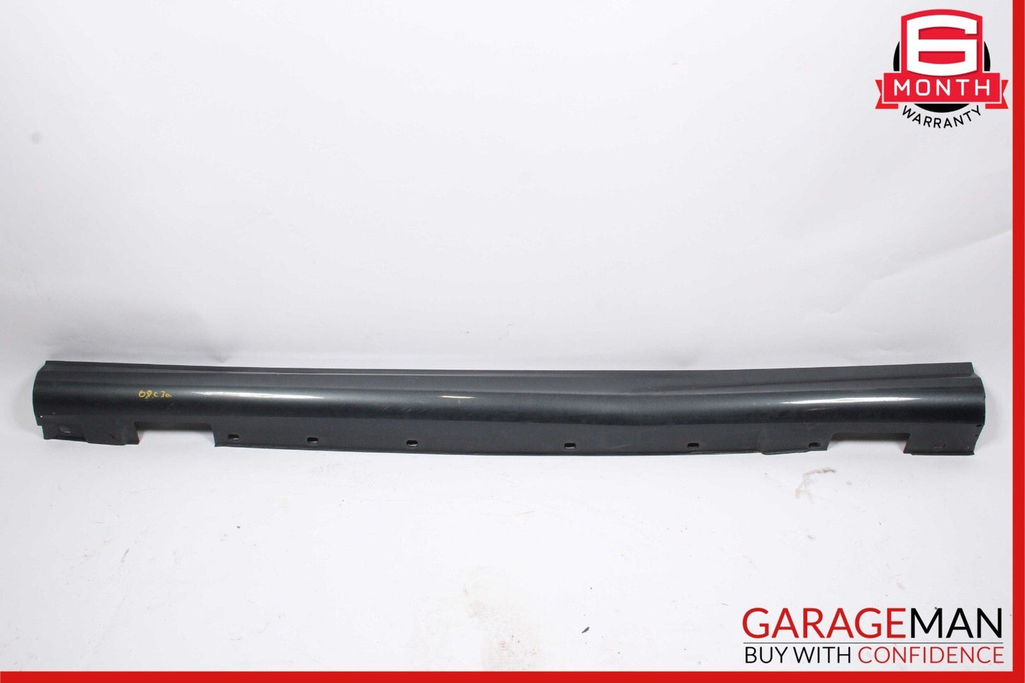 08-14 Mercedes C300 AMG Sport Sedan Left Side Skirt Rocker Panel Tenorite Grey