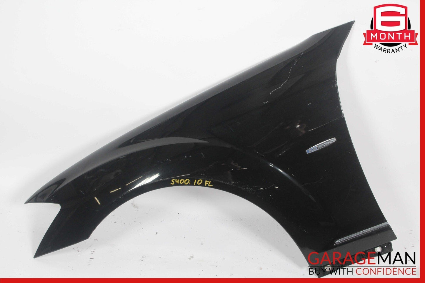07-13 Mercedes W221 S550 S400 S450 Front Left Side Wing Fender Panel Cover Black