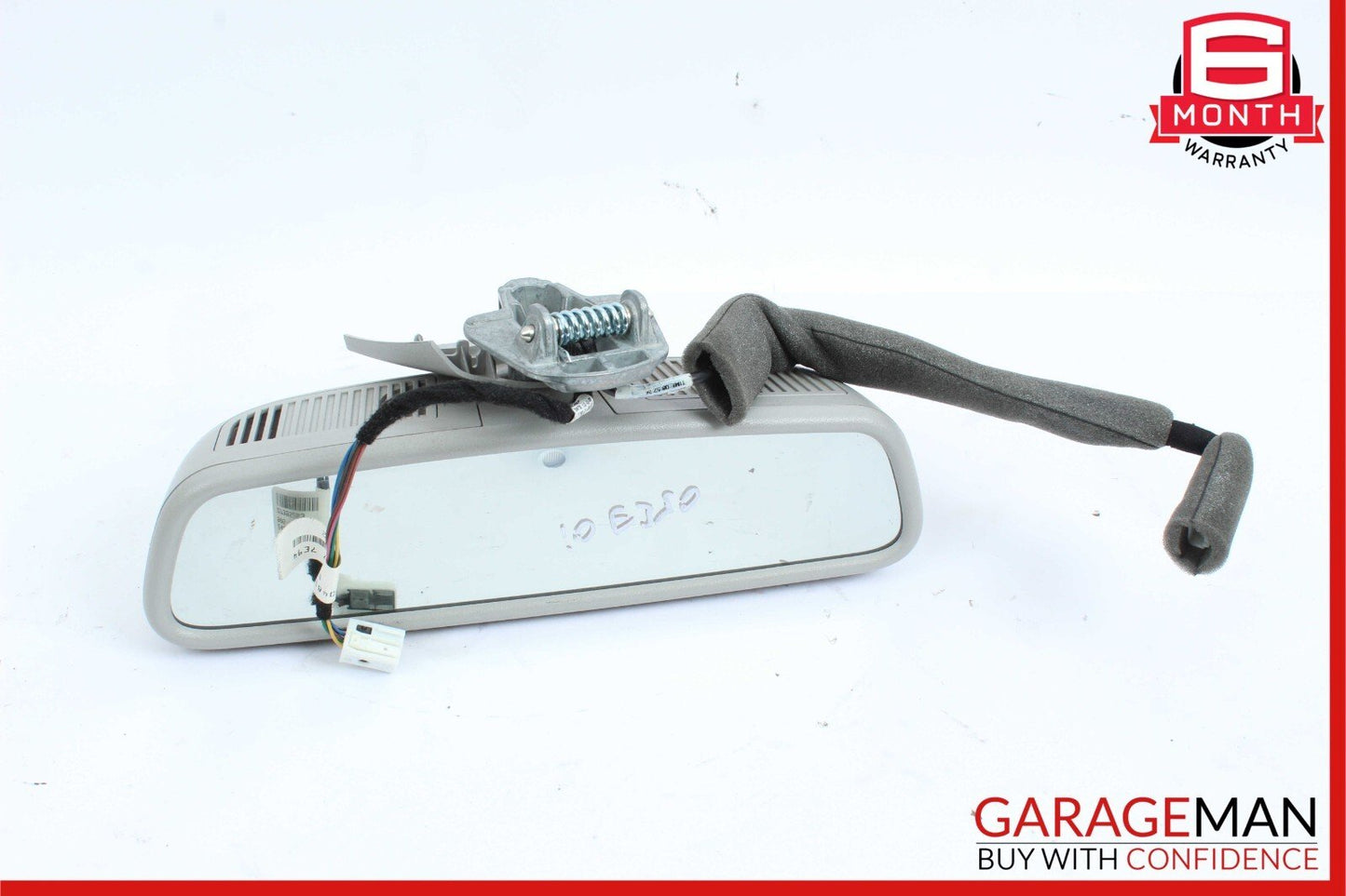 10-16 Mercedes W212 E350 E400 C300 Interior Top Upper Rear View Mirror Gray OEM