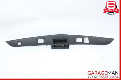10-13 Mercedes W212 E350 E550 Sedan Trunk Lid Tailgate Handle Trim Black OEM