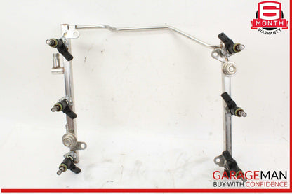 05-12 Mercedes W204 C300 Fuel Injector Rail w/ Fuel Injectors 2720700995 OEM
