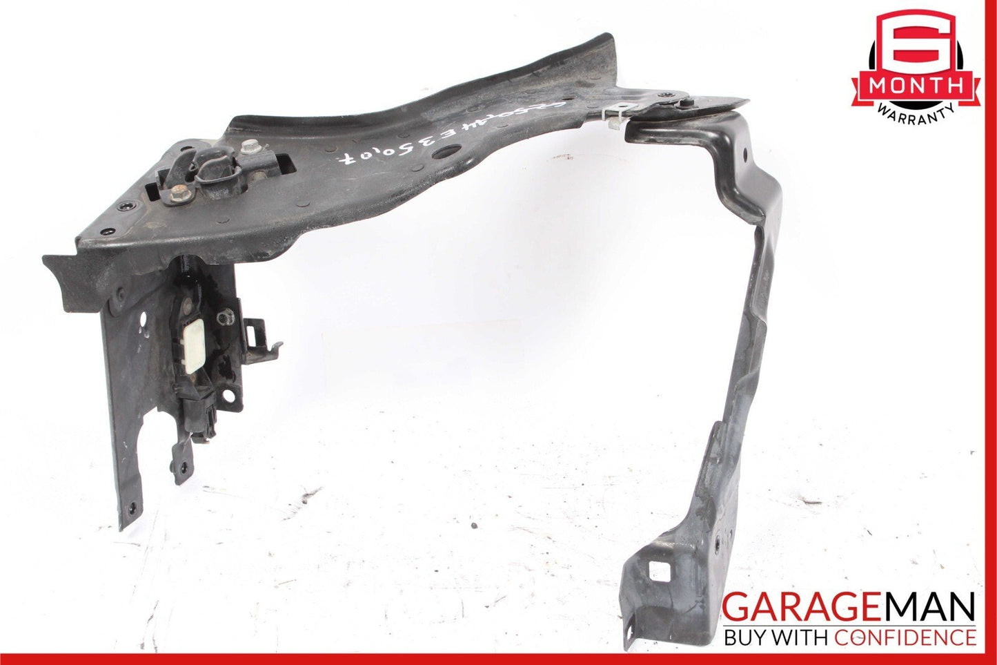 03-09 Mercedes W211 E350 Front Left Hood Bonnet Hinge Support Bracket Black