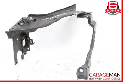 03-09 Mercedes W211 E350 Front Left Hood Bonnet Hinge Support Bracket Black