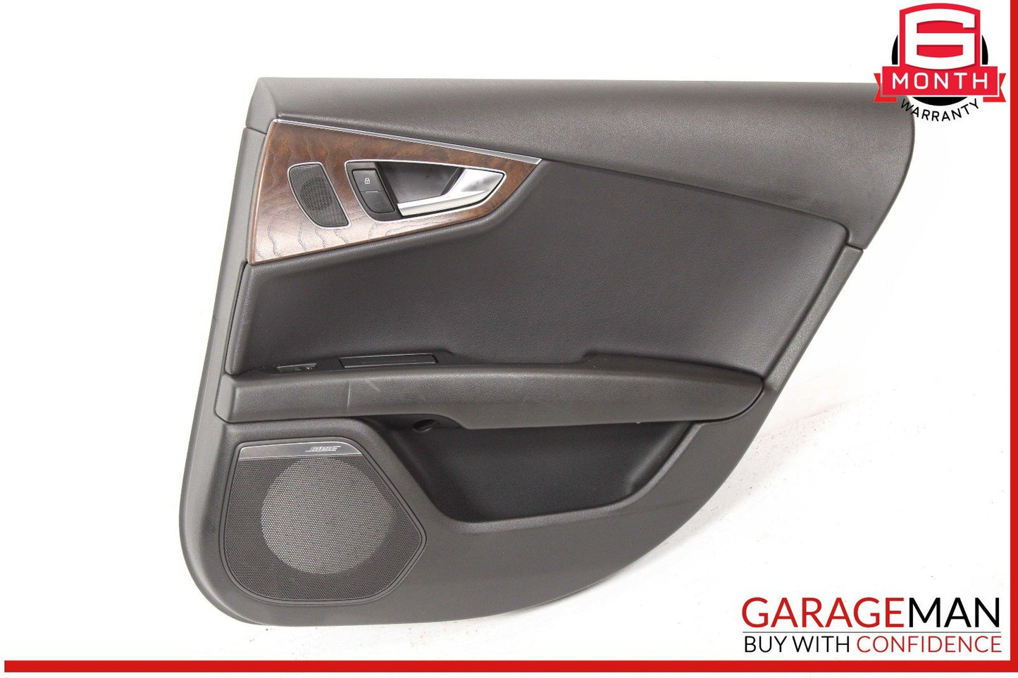12-18 Audi A7 Rear Right Passenger Side Interior Door Panel Trim Cover OEM