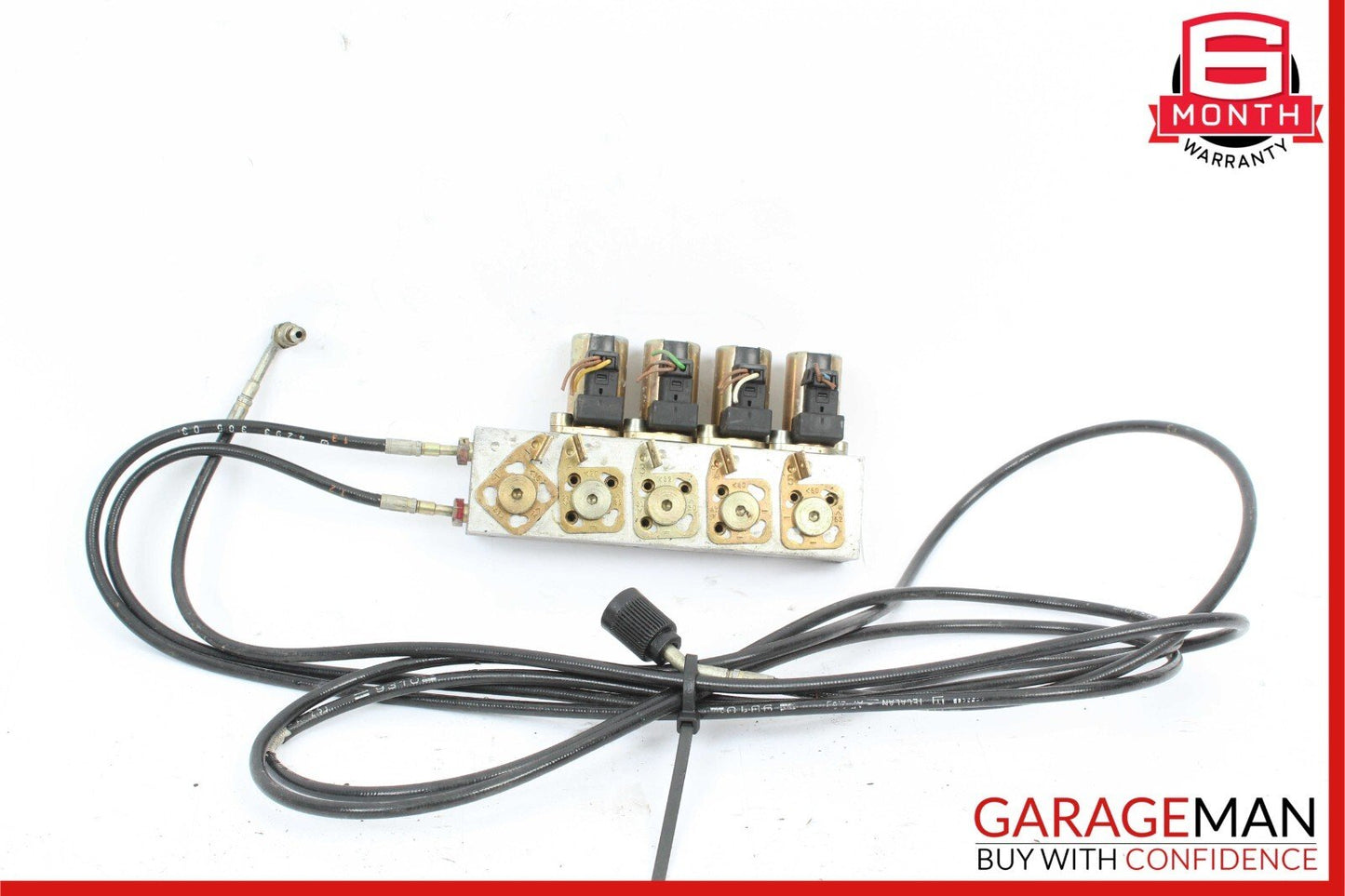 90-02 Mercedes R129 SL500 300SL Left Side Top Hydraulic Solenoid Valve Block OEM