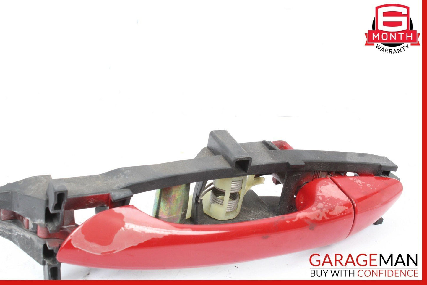 05-07 Mercedes W203 C230 C55 AMG Rear Left Driver Side Exterior Door Handle Red