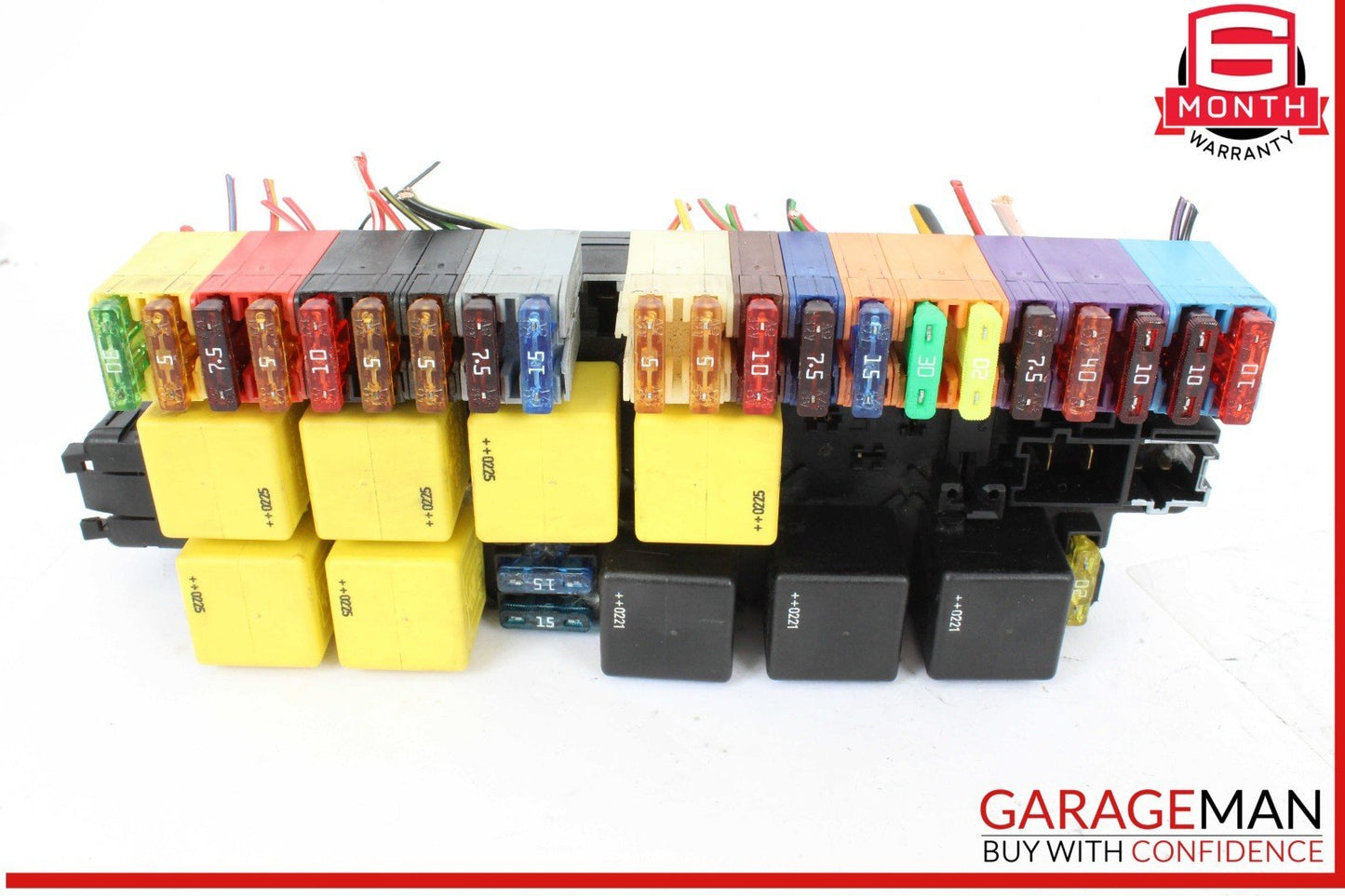 03-12 Mercedes R230 SL500 SL550 Front Left SAM Fuse Box Control Module OEM