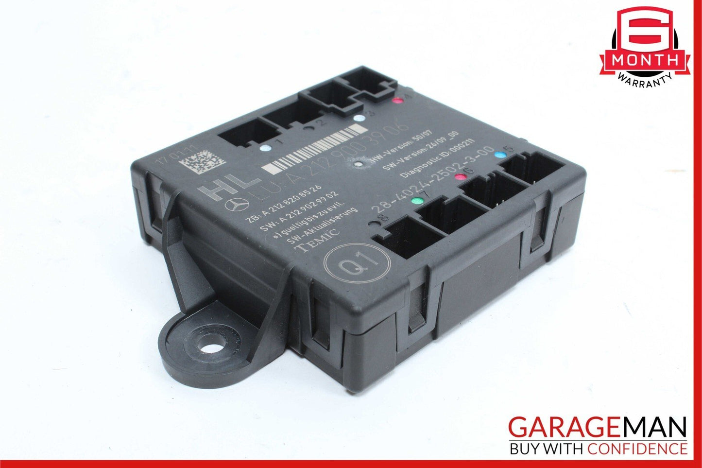 08-18 Mercedes-Benz E350 W212 Rear Left Door Control Module 2129003906 Genuine
