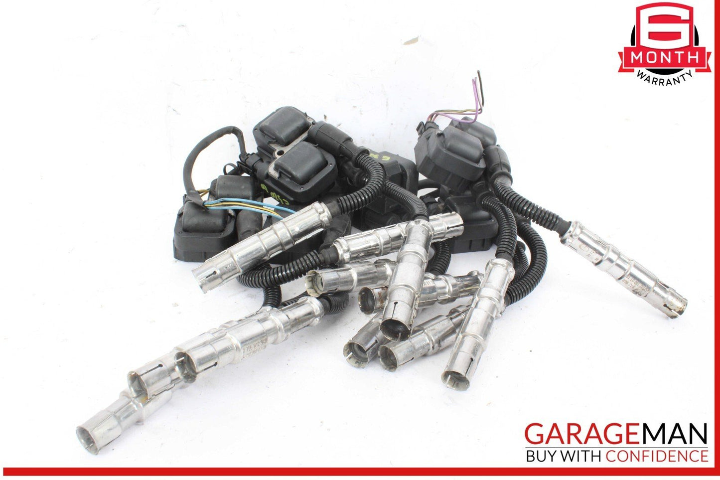 98-06 Mercedes W210 E320 S500 SL500 Ignition Spark Coils Set of 6 OEM