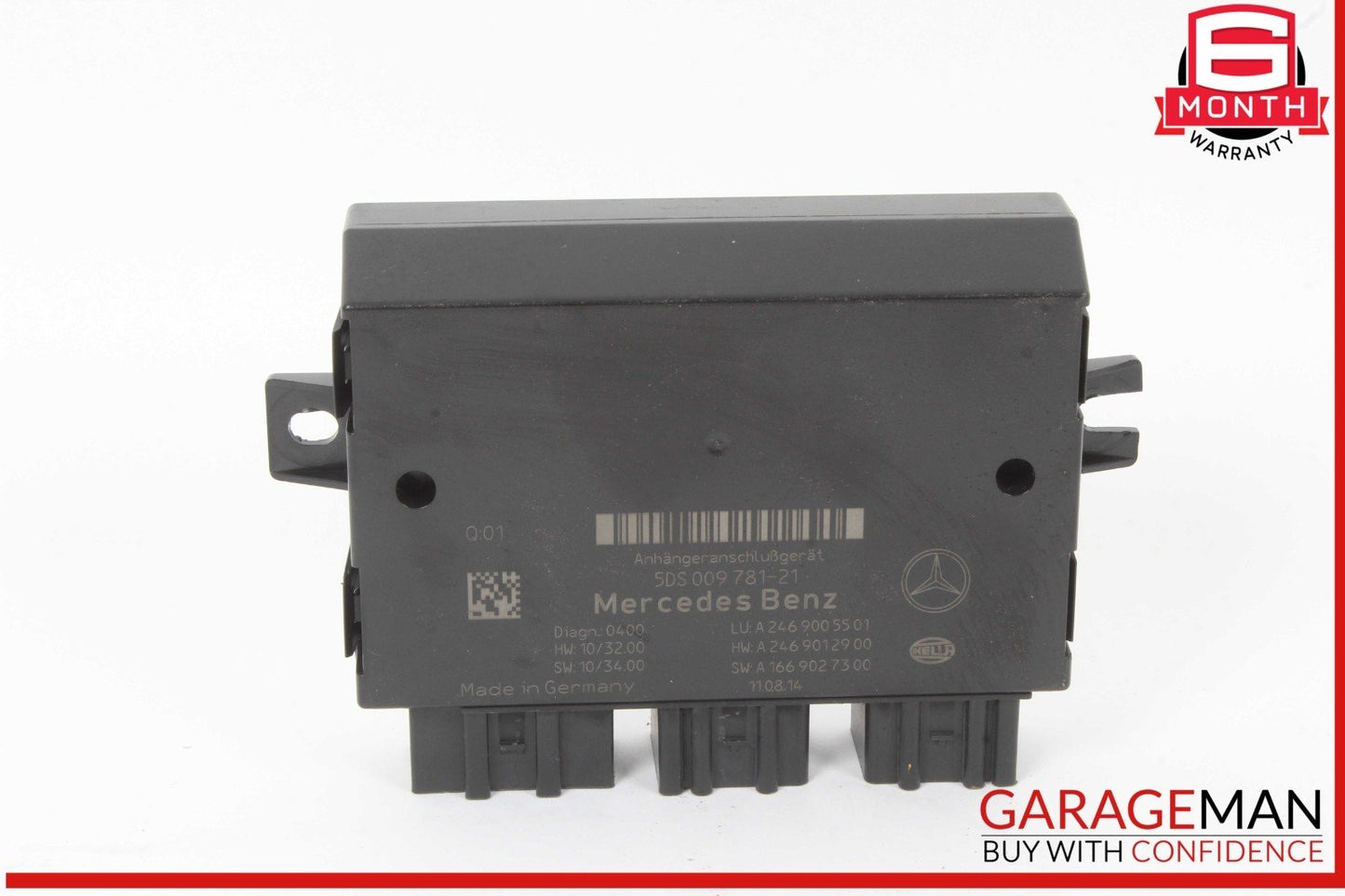 12-16 Mercedes W166 ML350 4MATIC Trailer Towing Control Module 2469005501 OEM