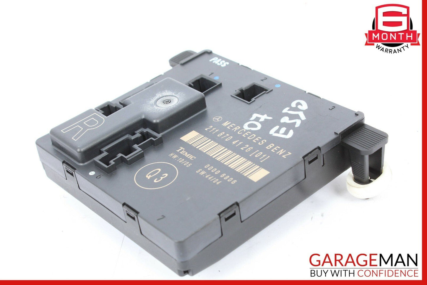 03-09 Mercedes W211 E350 E500 E63 AMG Rear Right Side Door Control Module Unit