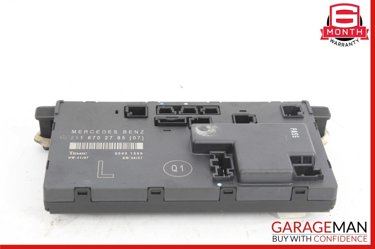 03-09 Mercedes W211 E350 E550 E63 AMG Front Left Side Door Controller Module OEM