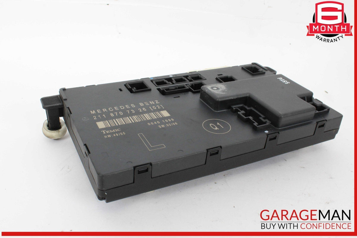 03-09 Mercedes W211 E350 Front Left Driver Side Door Control Module Unit OEM