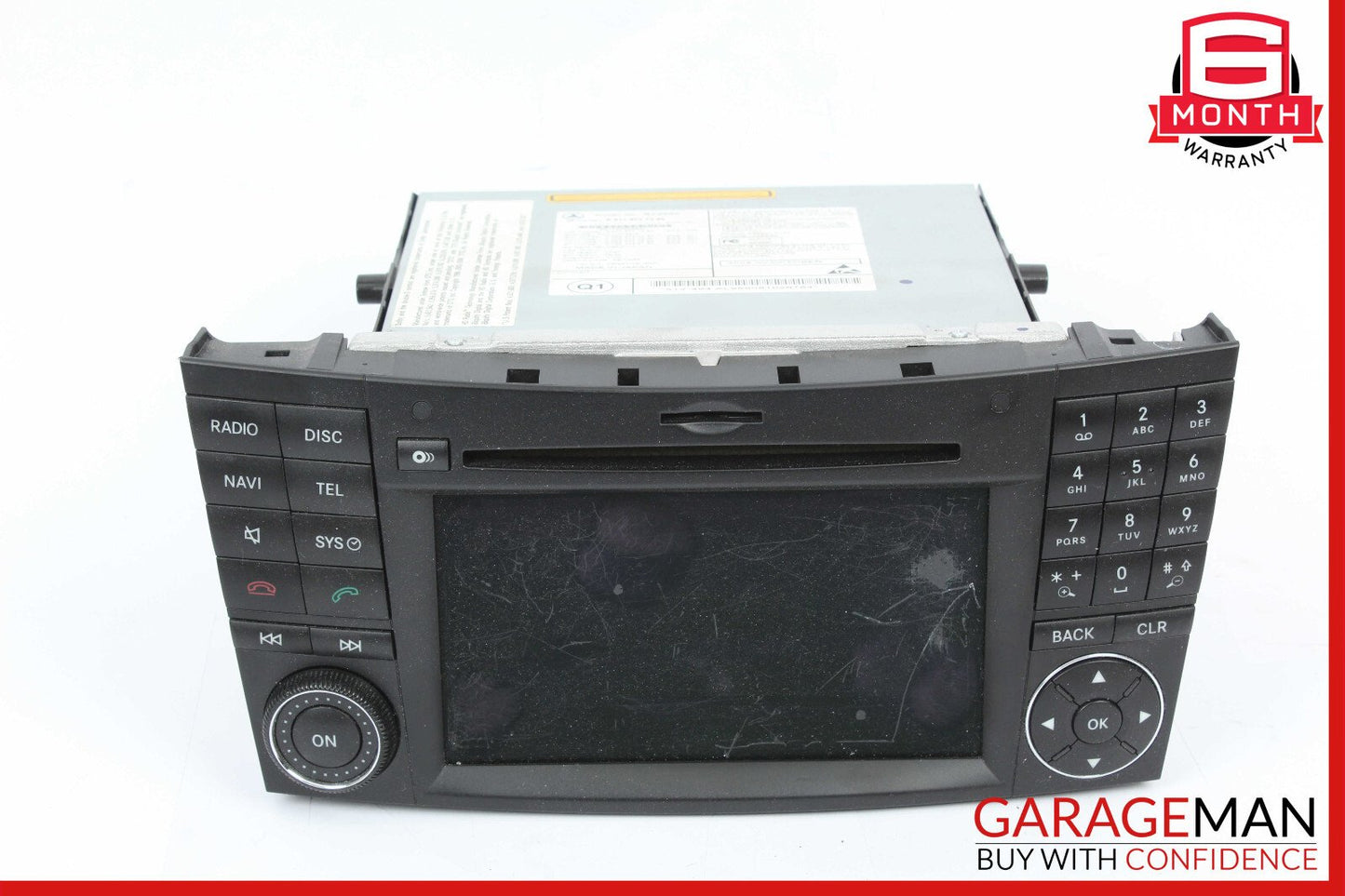 09-11 Mercedes W211 E350 CLS550 E550 Command Head Unit Navigation Radio CD OEM