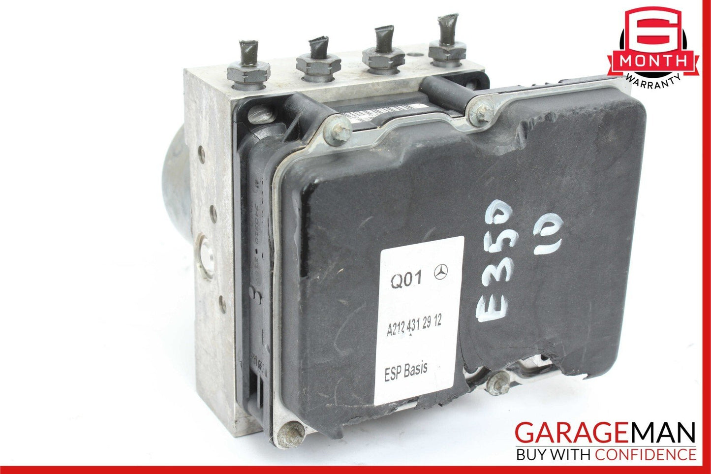 10-14 Mercedes W212 E350 E550 ABS Anti Lock Pump Brake Module 2124312912 OEM